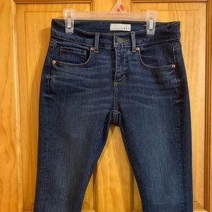 Petite Size Blue Jeans LOFT 25P Slim Pockets